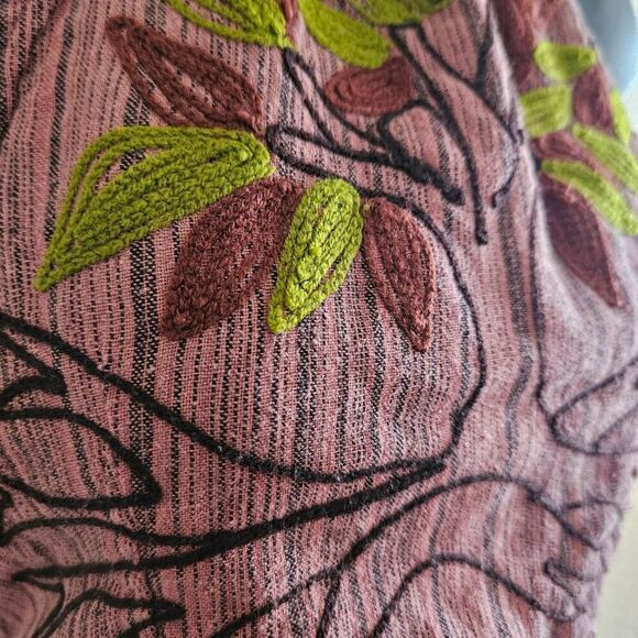 Lakhays Tree of Life Y2K Embroidered Crop Top - Picture 5 of 9